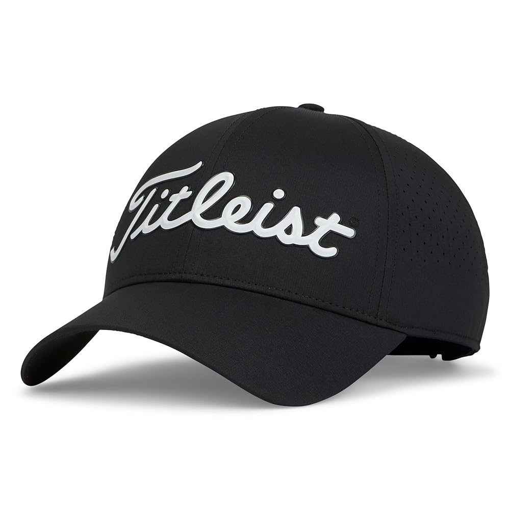 Amazon.com: Titleist Players Tech Golf Hat Black/White One